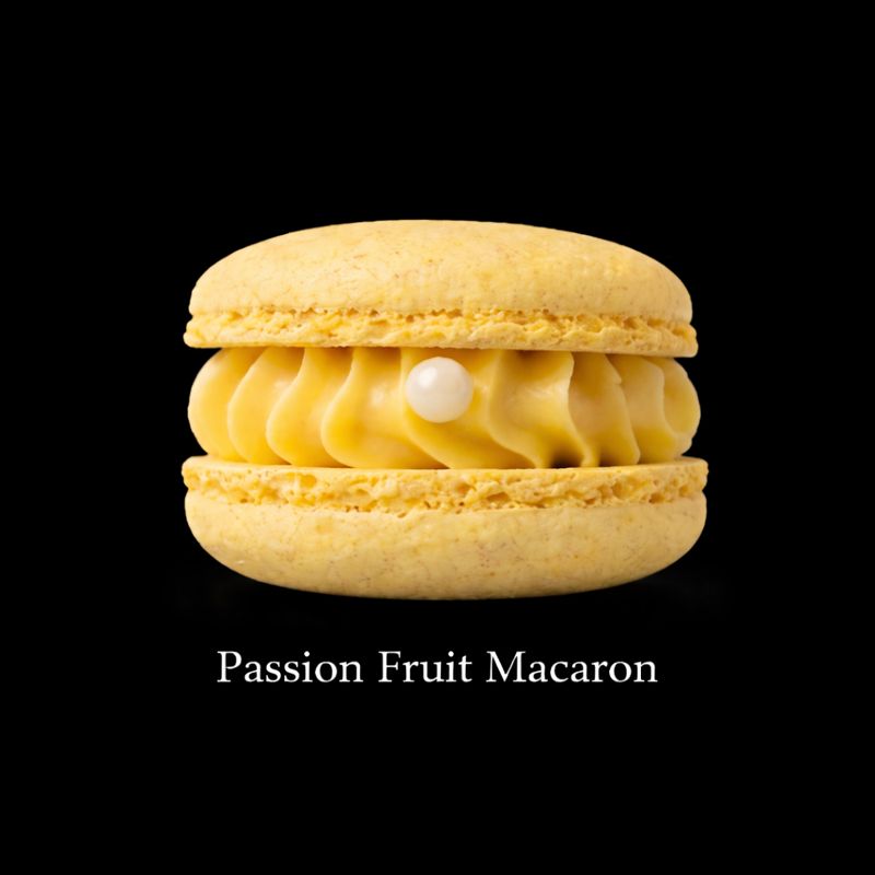 Passion fruit macaron